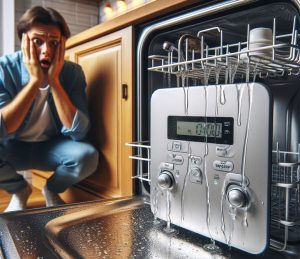 علت خاموش نشدن ماشین ظرفشویی