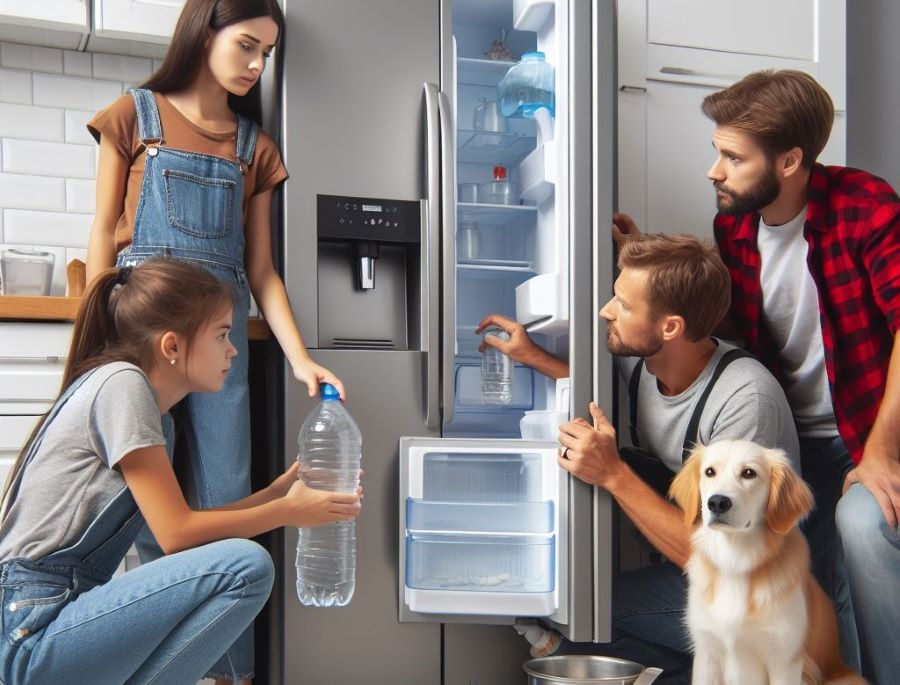 علت قطع شدن آب یخچال ساید